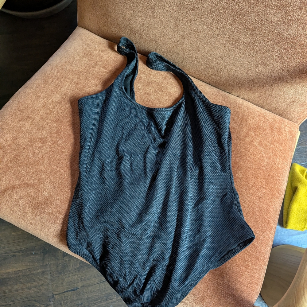 Black One Piece Swimsuit